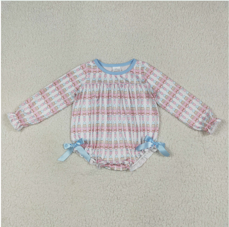 Bamboo Bodysuit Baby - Newborn Kids bubble LR2298 Nutcracke* Soldier