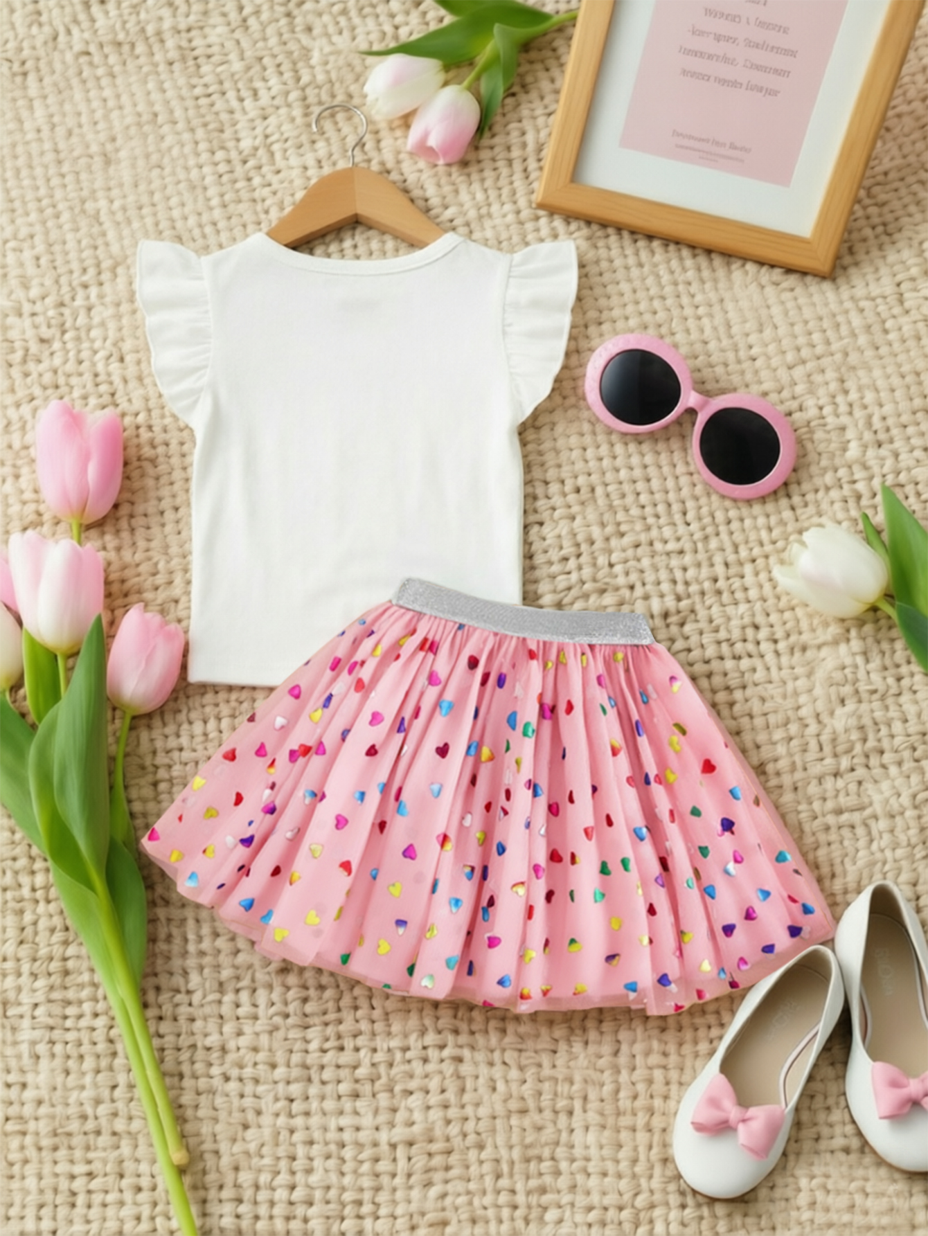 Summer Girls Clothes Set Flutt - огляд і ціна Baby Clothing Boutique