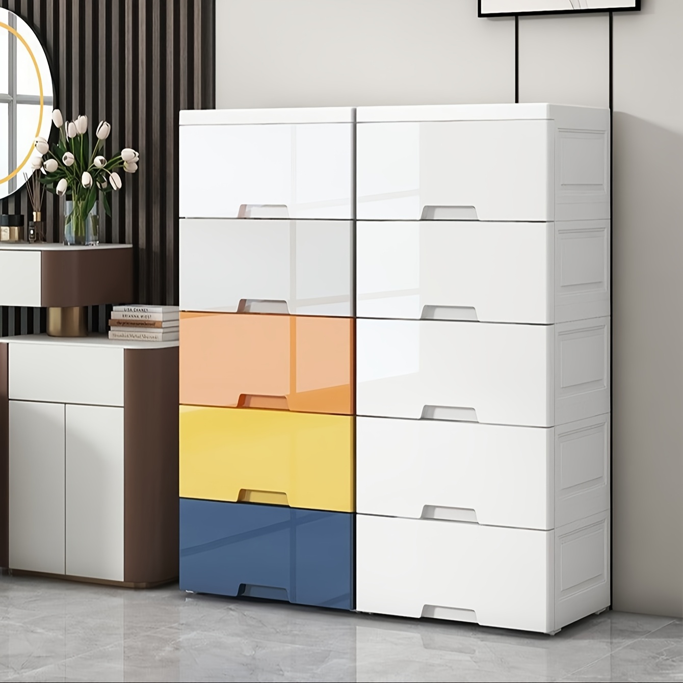 Thickened Drawer-type Storage  - огляд і ціна Baby Clothing Cupboard