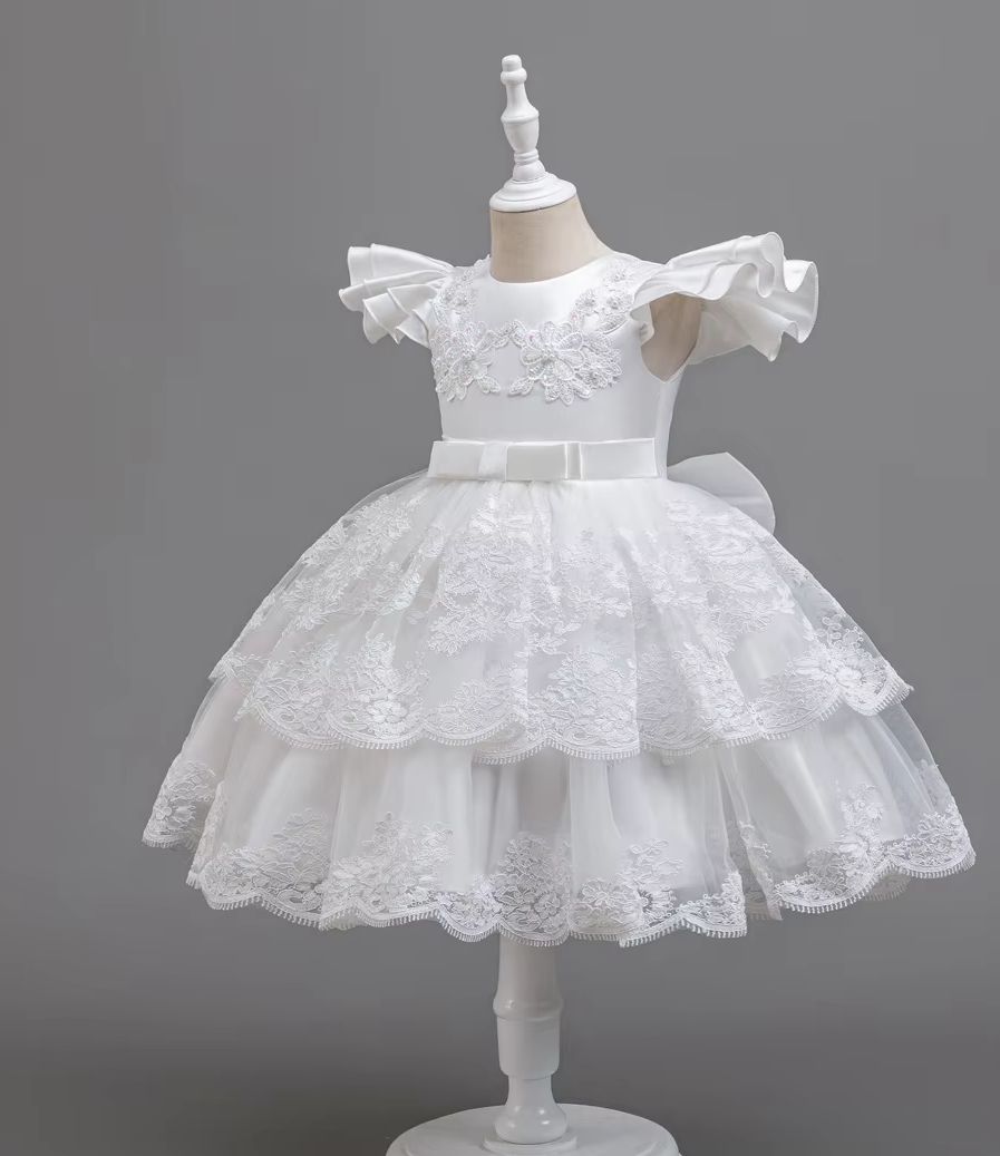 Girl Party Dress Embroidery Ch - огляд і ціна Baby Clothing For Girls