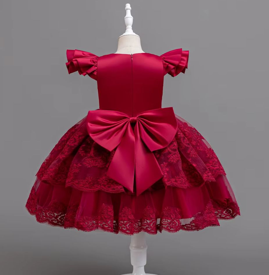 Girl Party Dress Embroidery Ch - огляд і ціна Baby Clothing For Girls