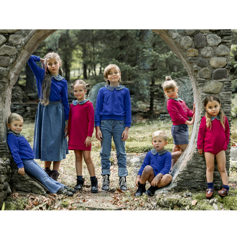 Ali Plus Aw25 Denim Collar Swe - огляд і ціна Baby Clothing Crochet