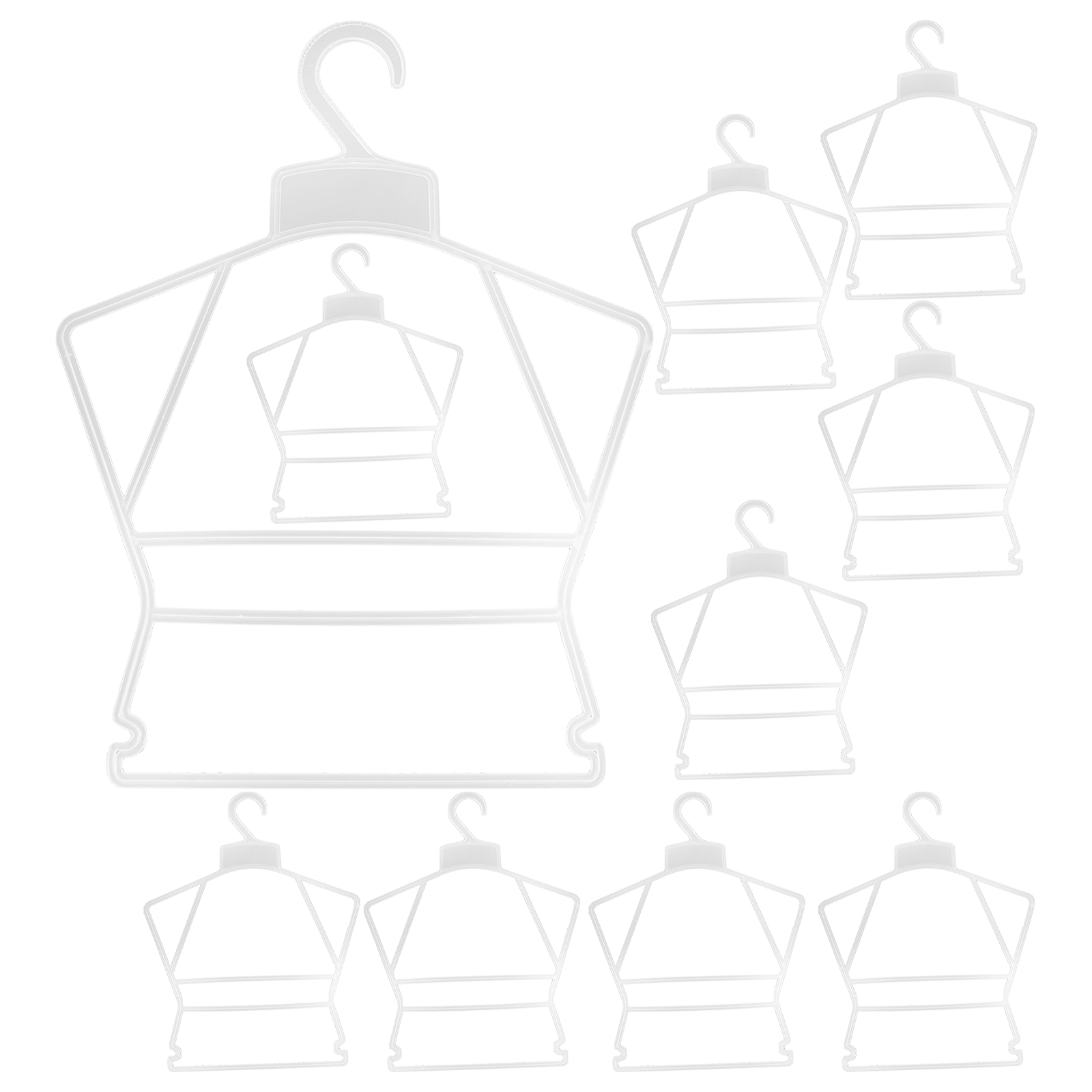 10pcs Baby Hangers Toddler Clo - огляд і ціна Baby Clothing Cupboard