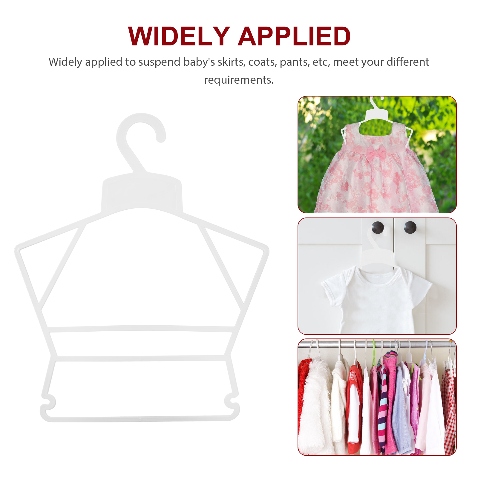 10pcs Baby Hangers Toddler Clo - огляд і ціна Baby Clothing Cupboard