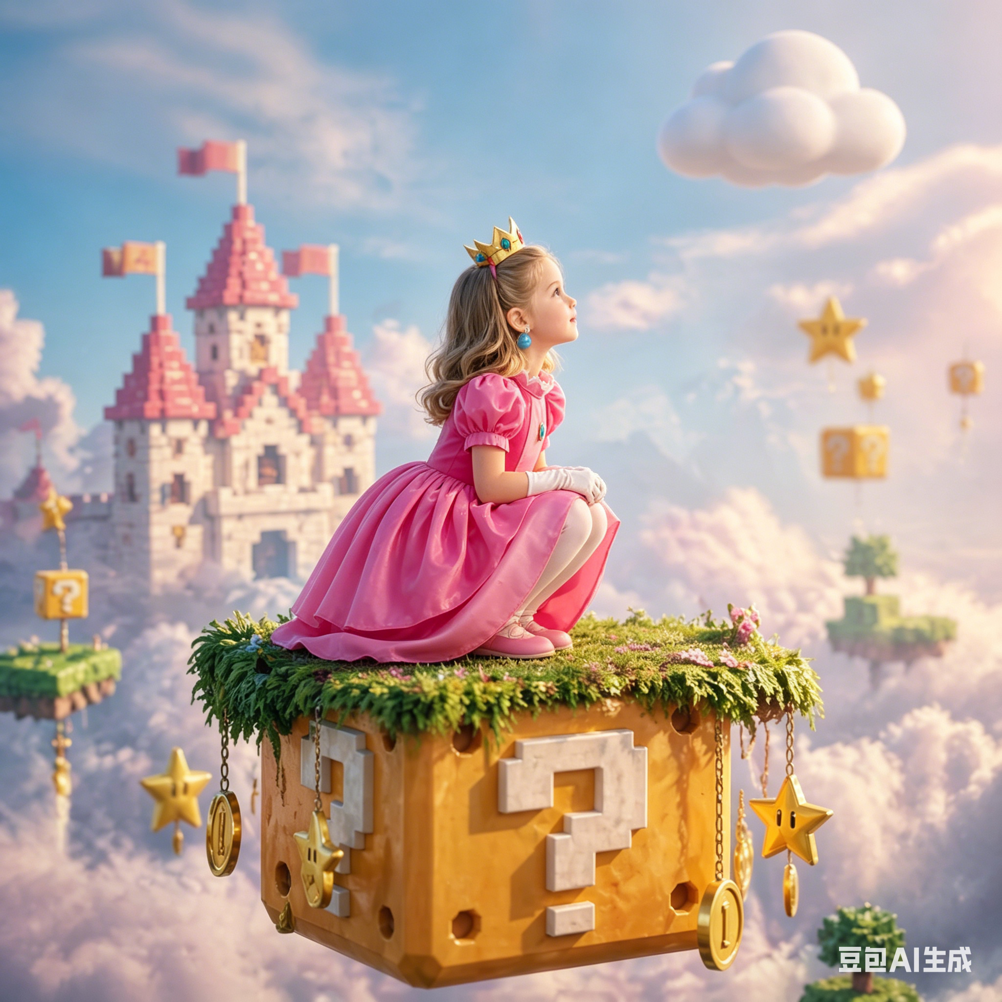 Princess Peach Style Dress Up  - огляд і ціна Baby Clothing For Girls