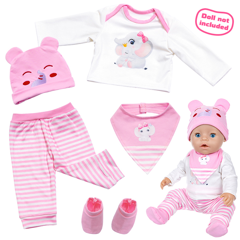 Doll Clothes Set for 16-18Inch - огляд і ціна Baby Clothing For Girls