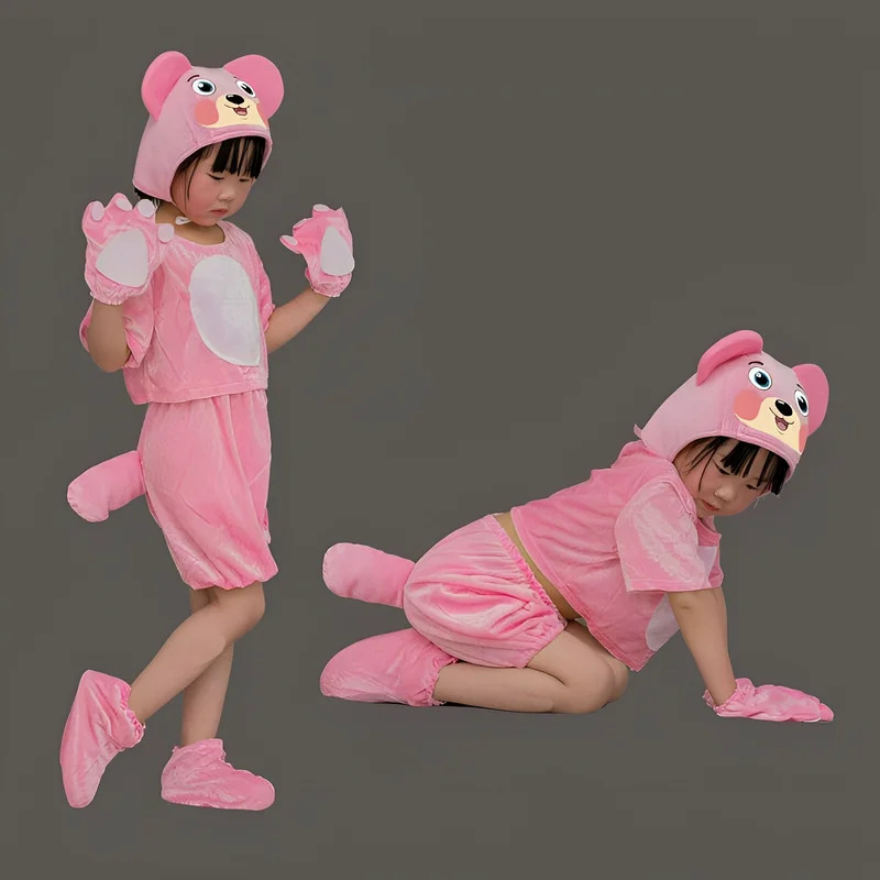 Kids Bear Cosplay Costume Anim - огляд і ціна Toddler Legging Set