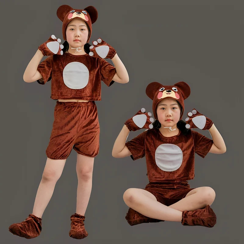 Kids Bear Cosplay Costume Anim - огляд і ціна Toddler Legging Set