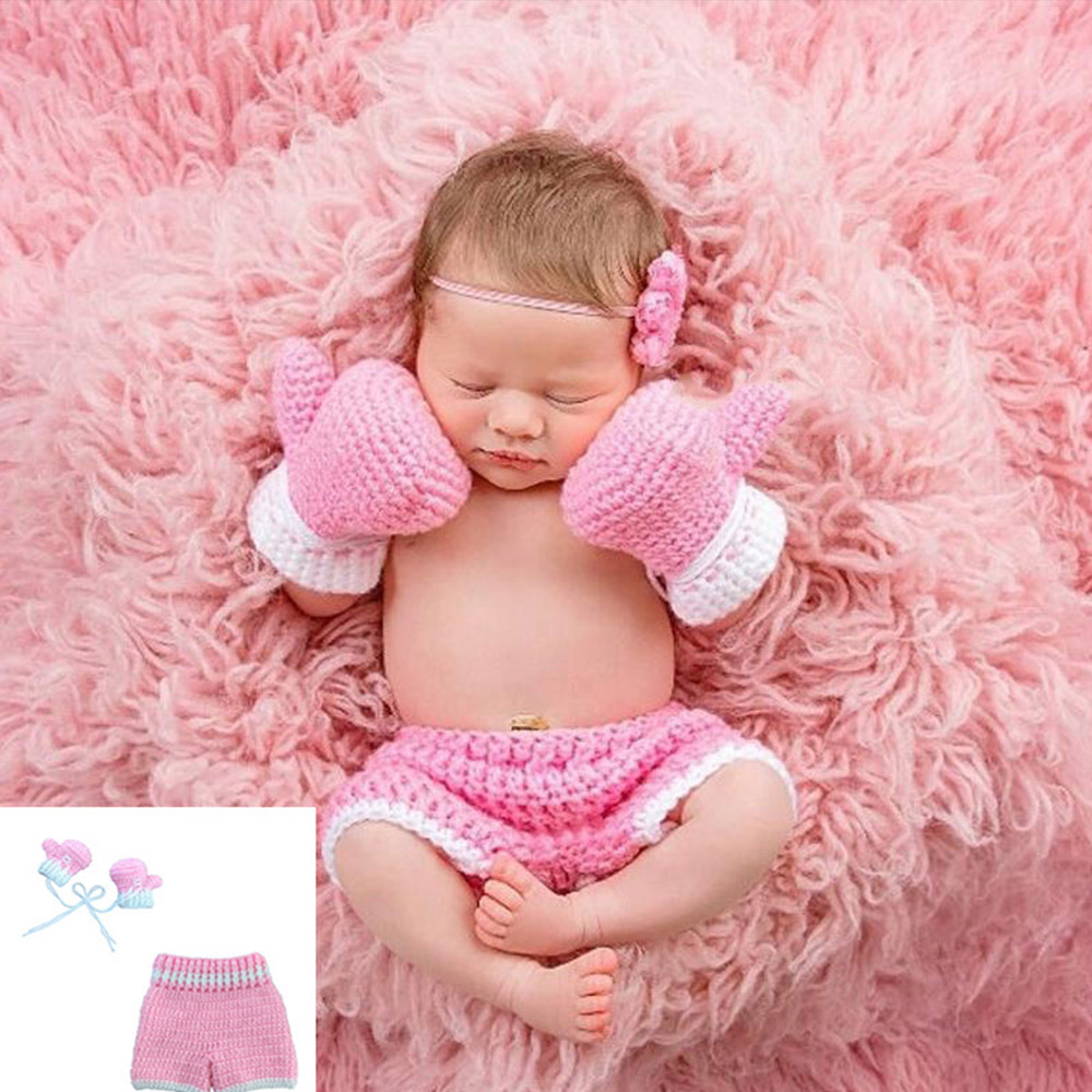 2pcs/set Newborn Baby Boxing D - огляд і ціна Baby Clothing Crochet