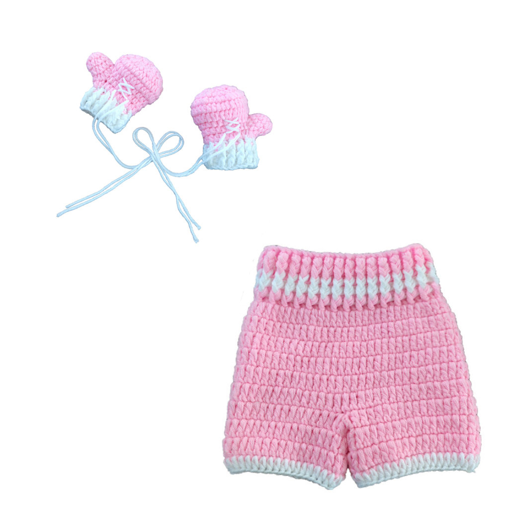 2pcs/set Newborn Baby Boxing D - огляд і ціна Baby Clothing Crochet