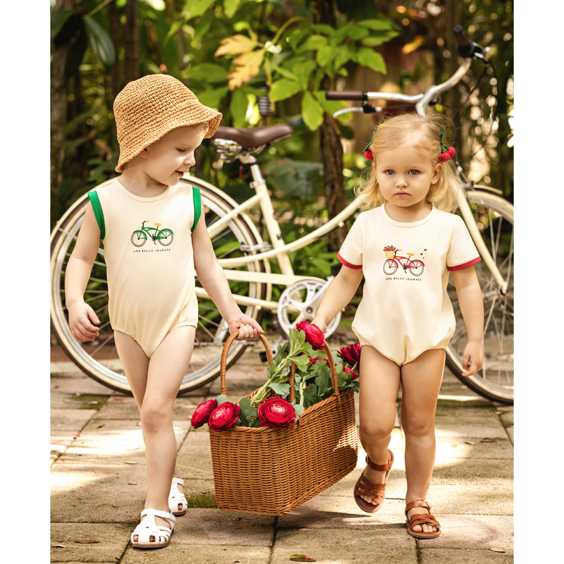 Ali Plus SS26 Printed Bike col - огляд і ціна Baby Clothing Crochet