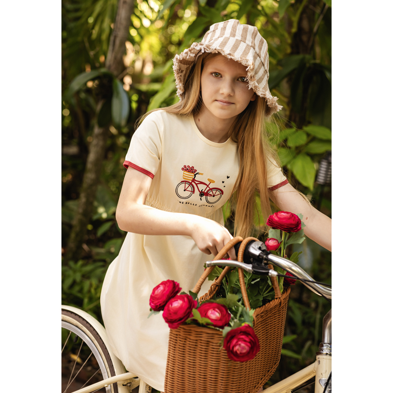 Ali Plus SS26 Printed Bike col - огляд і ціна Baby Clothing Crochet