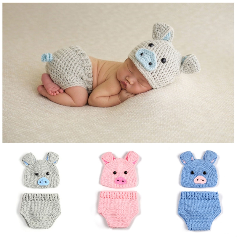 3/2 Pcs/set Newborn Photograph - огляд і ціна Baby Clothing Crochet