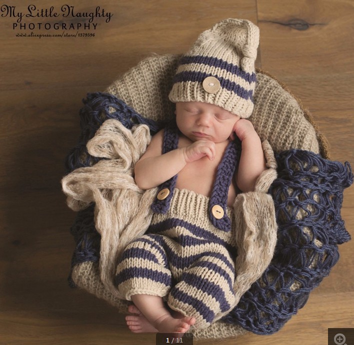 Baby Photo Costume Clothes New - огляд і ціна Baby Clothing Crochet