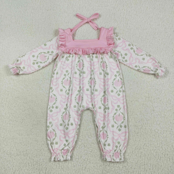 Boutique Baby Girl Autum Pumpk - огляд і ціна Bamboo Bodysuit Baby