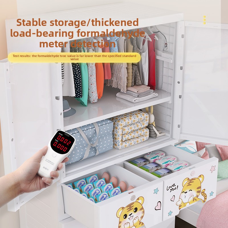 Thickened plastic five-bucket  - огляд і ціна Baby Clothing Cupboard