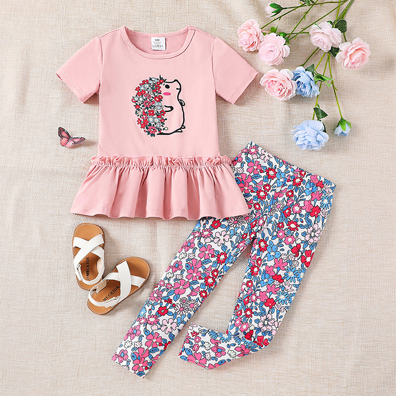 2pcs Set for Girls Summer Vaca - огляд і ціна Toddler Legging Set