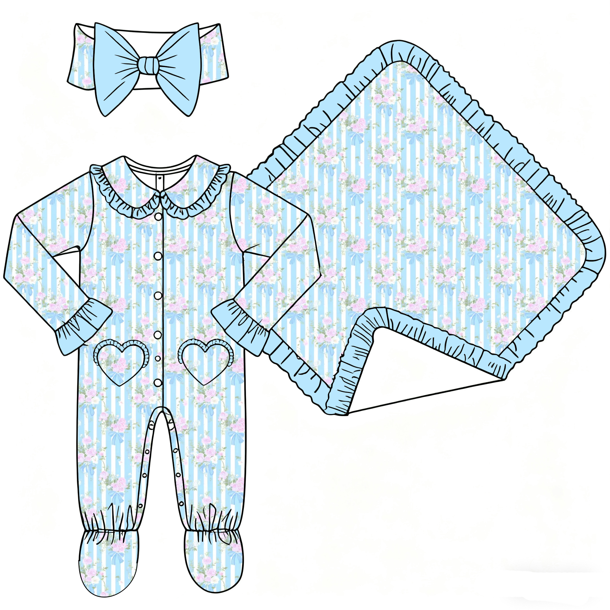 Boutique 3-piece Set Children' - огляд і ціна Baby Clothing Boutique