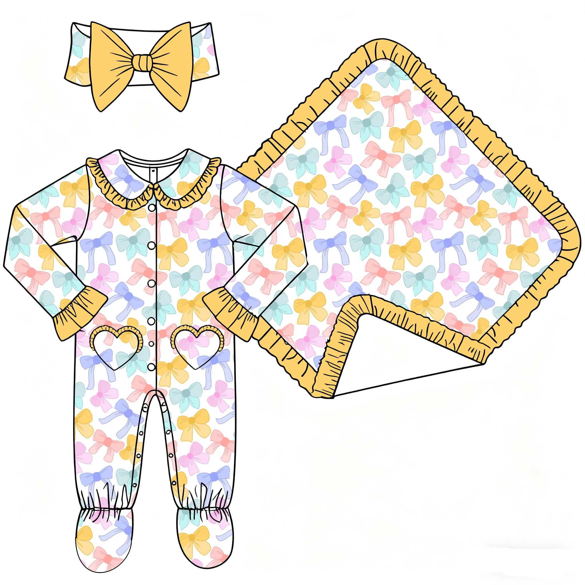 Boutique 3-piece Set Children' - огляд і ціна Baby Clothing Boutique