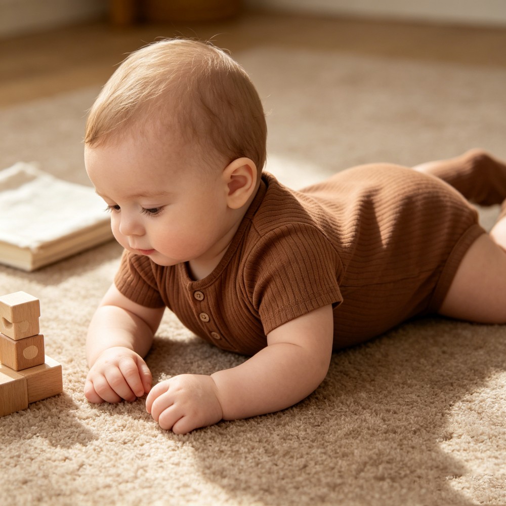 Newborn Solid Color Short Slee - огляд і ціна Baby Clothing Boutique
