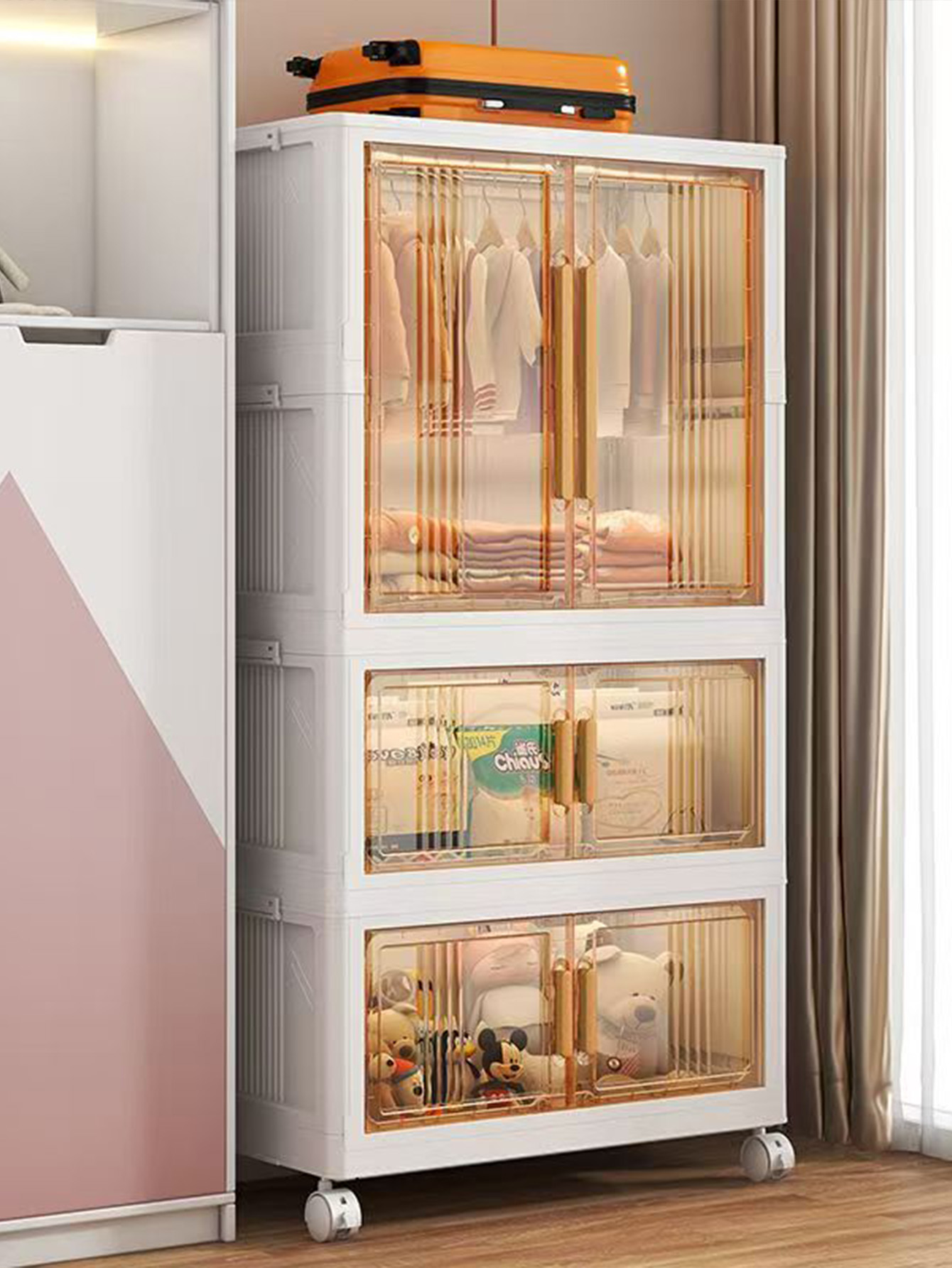 No-Install Children's Wardrobe - огляд і ціна Baby Clothing Cupboard