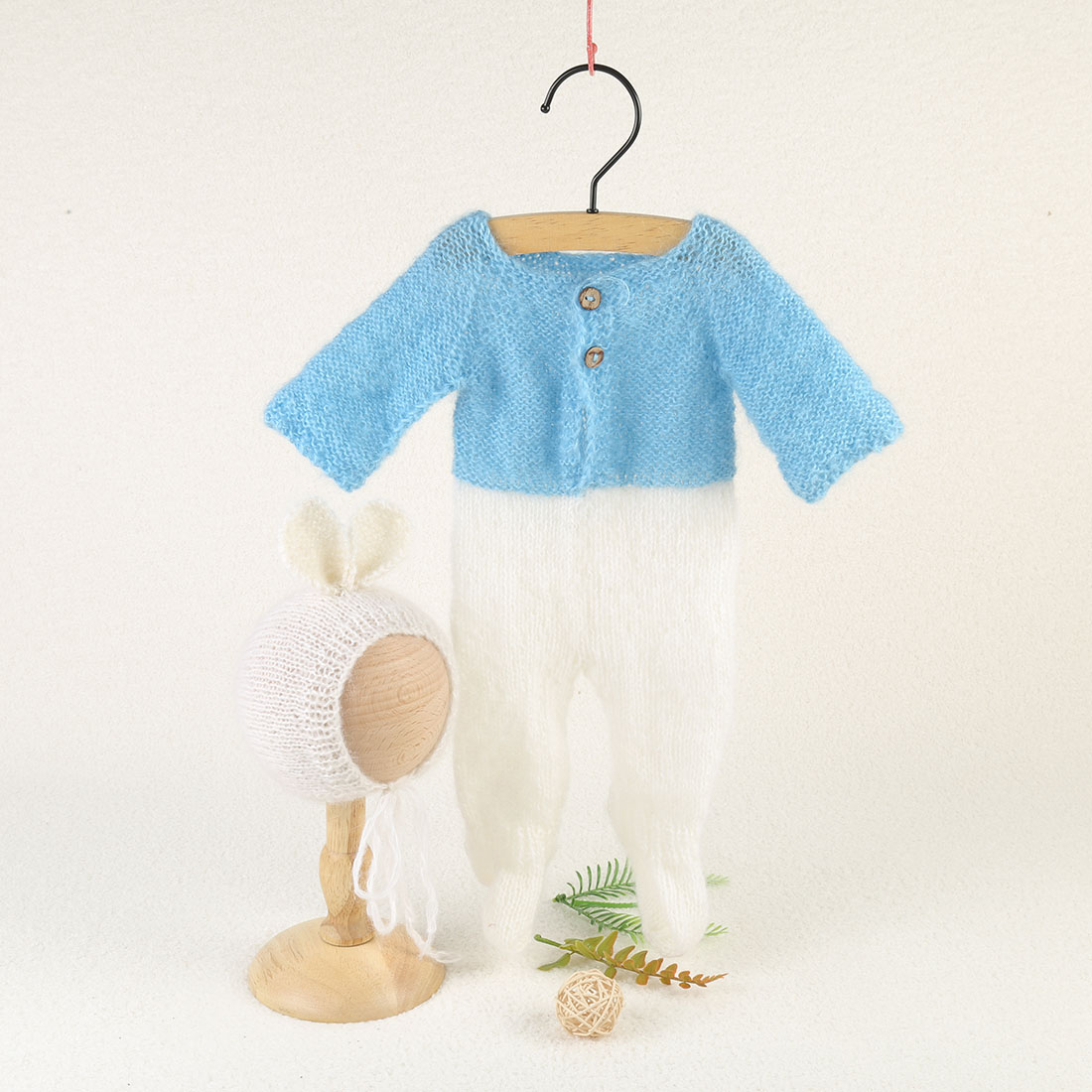 Vintage Knit Fluffy Teddy Bear - огляд і ціна Baby Clothing Crochet