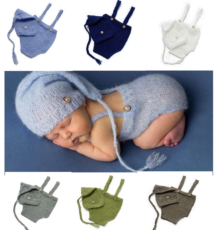 2pcs/set  Crochet Newborn Outf - огляд і ціна Baby Clothing Crochet