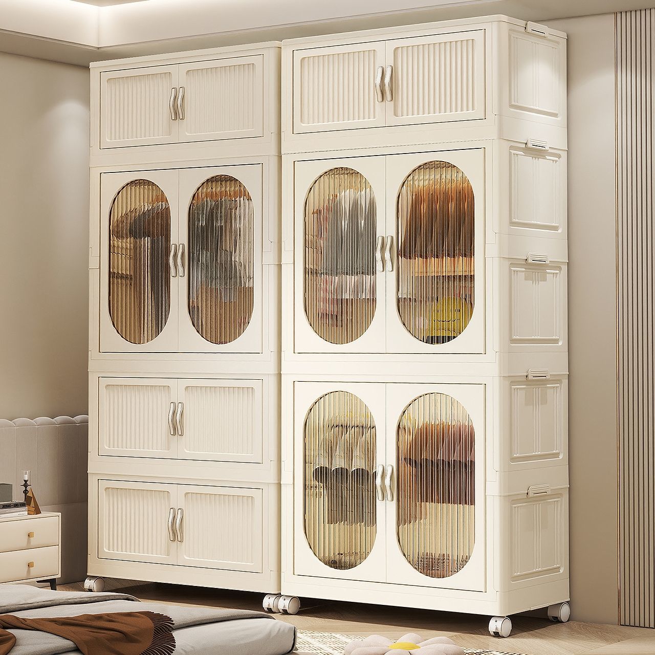 Thickened Home Use Storage Cab - огляд і ціна Baby Clothing Cupboard