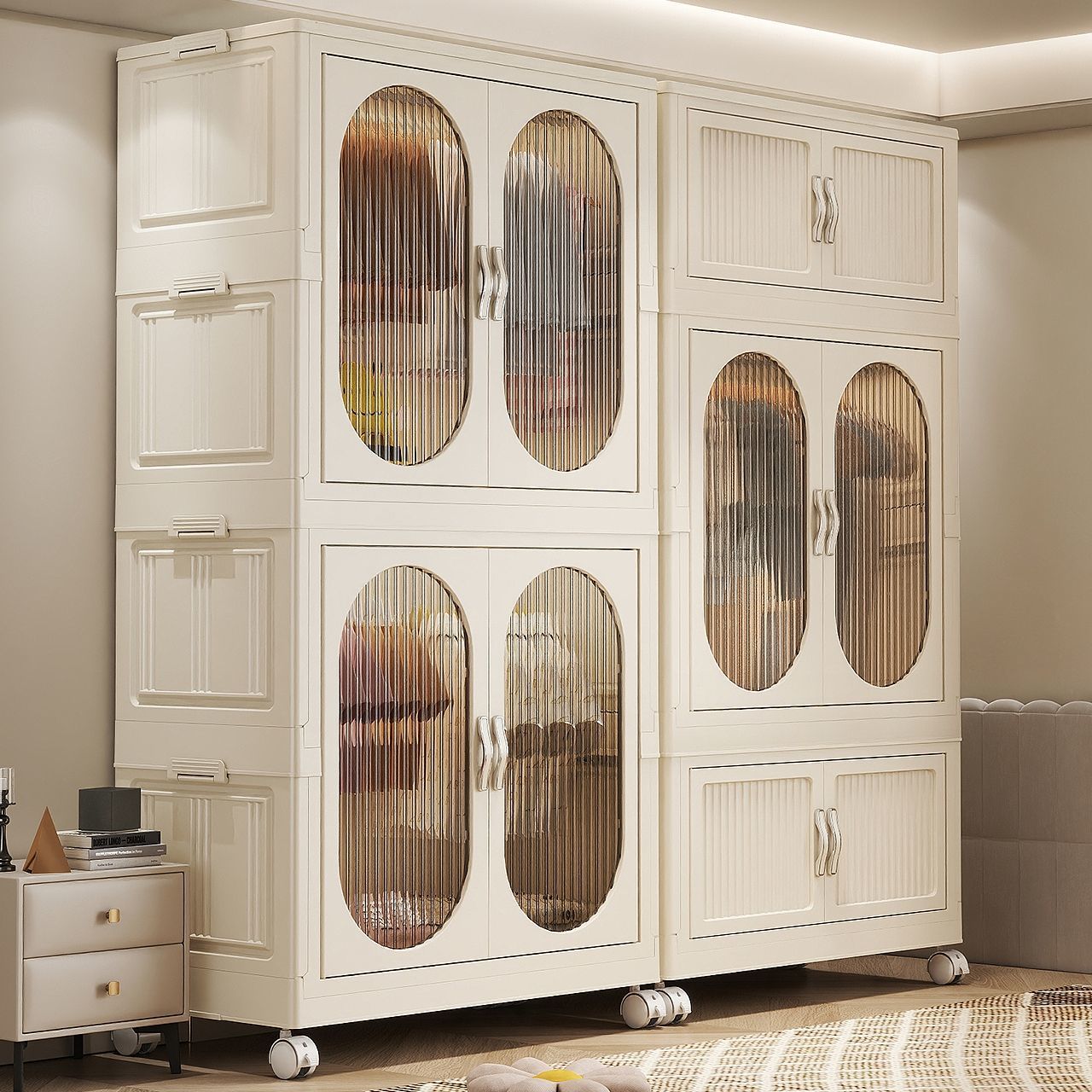 Thickened Home Use Storage Cab - огляд і ціна Baby Clothing Cupboard