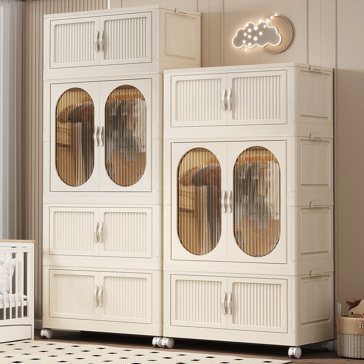 Thickened Home Use Storage Cab - огляд і ціна Baby Clothing Cupboard