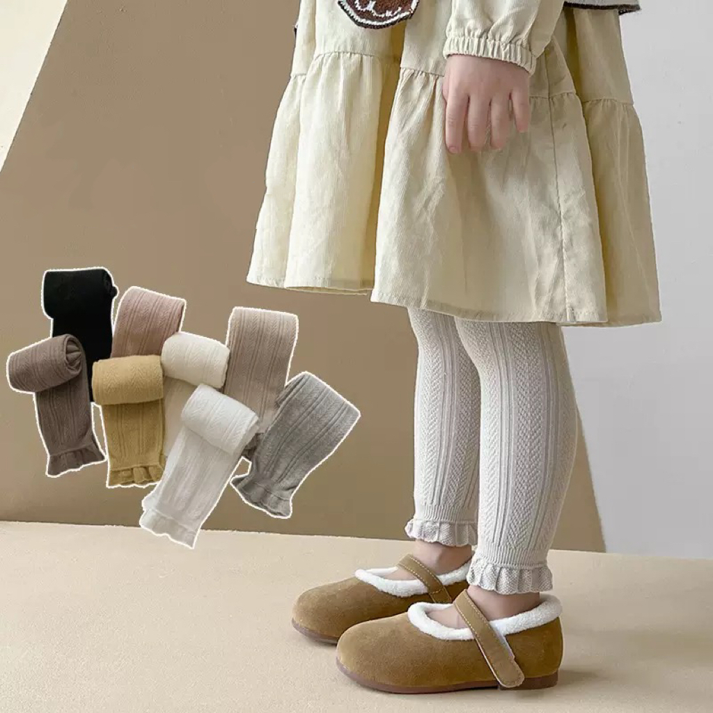 1pcs Girl Spring Summer Solid  - огляд і ціна Toddler Legging Set