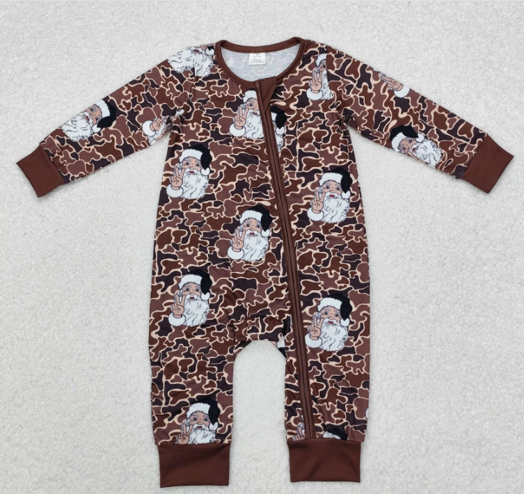 Baby Kids Santa Dark Brown Cam - огляд і ціна Bamboo Bodysuit Baby