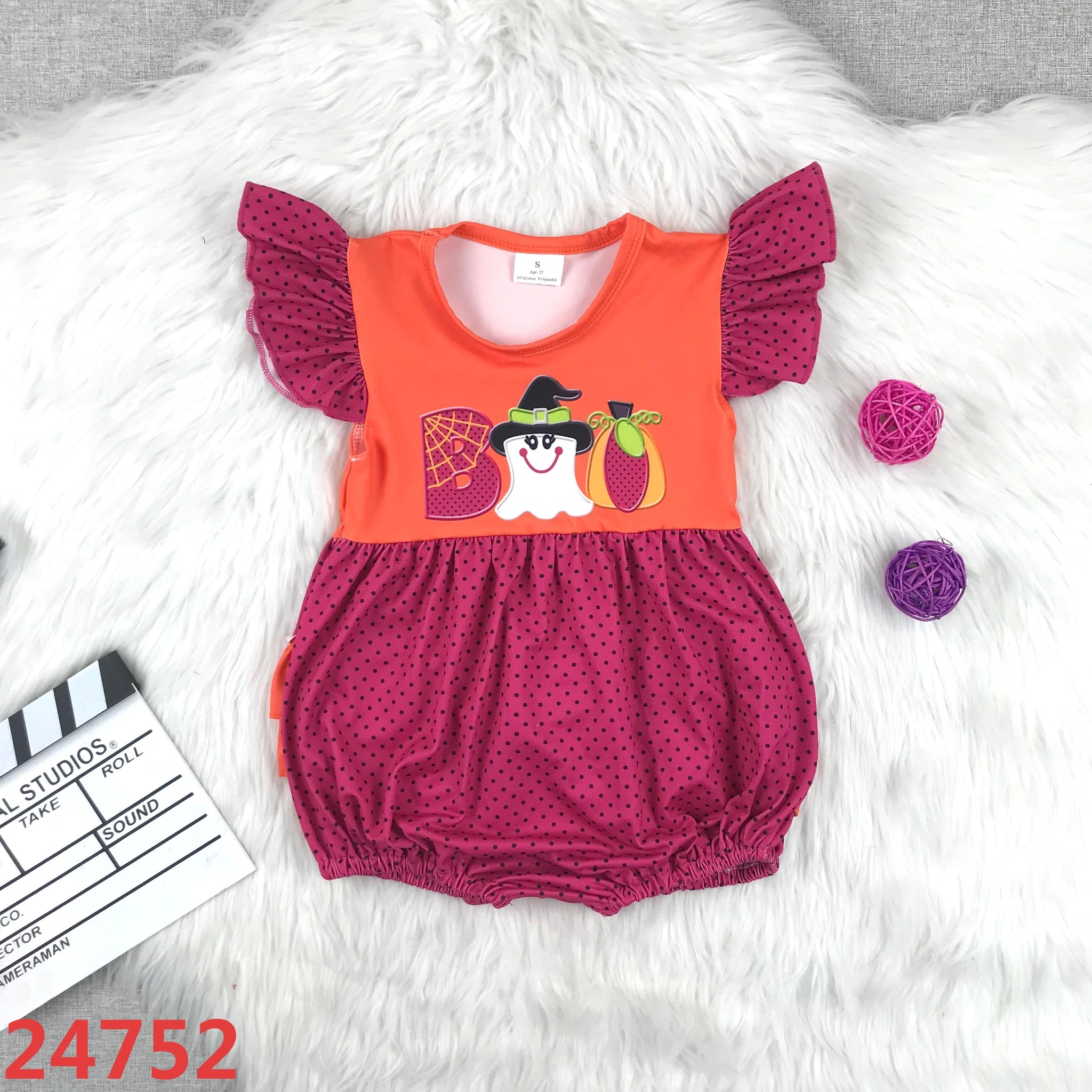 Infant Girl Flutter Bubble Rom - огляд і ціна Bamboo Bodysuit Baby