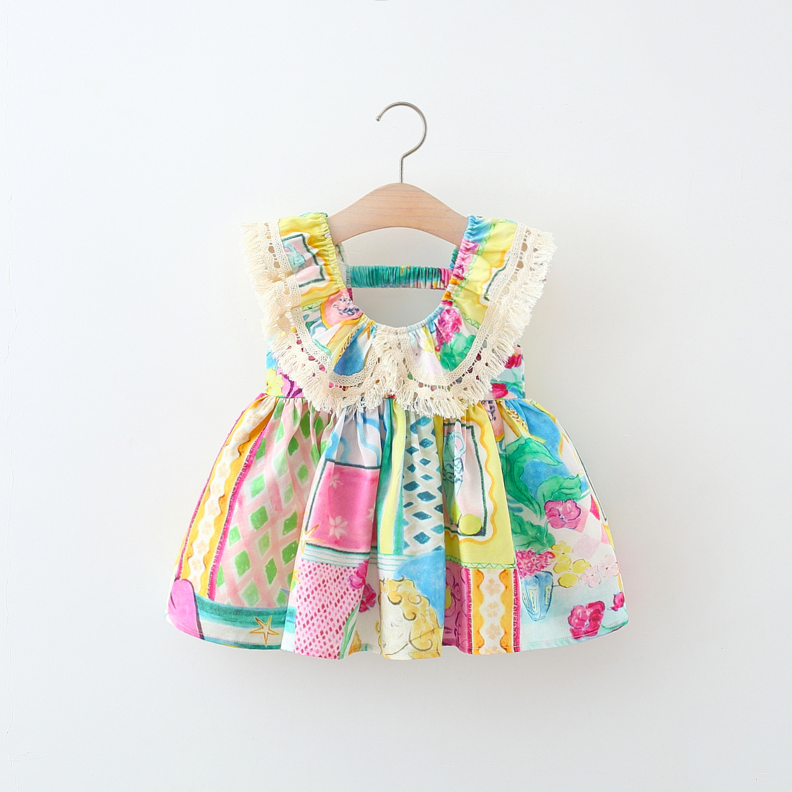 Summer New Colorful Graffiti B - огляд і ціна Baby Clothing Drawing